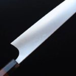 甲鉄 柴田崇行 文化刀 180mm SG2粉末HSS鋼-3 甲鉄 柴田崇行 文化刀 180mm <br>SG2粉末HSS鋼/付鞘