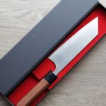 甲鉄 柴田崇行 文化刀 180mm SG2粉末HSS鋼-4 甲鉄 柴田崇行 文化刀 180mm <br>SG2粉末HSS鋼/付鞘