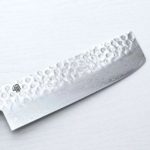 藍包丁 新薄刃 160mm VG10鋼 鎚目 大馬士革-3 藍包丁 新薄刃 165mm VG10鋼 鎚目 大馬士革