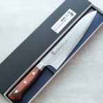 堺孝行 牛刀 210mm VG10鋼 33層鎚目大馬士革 洋柄