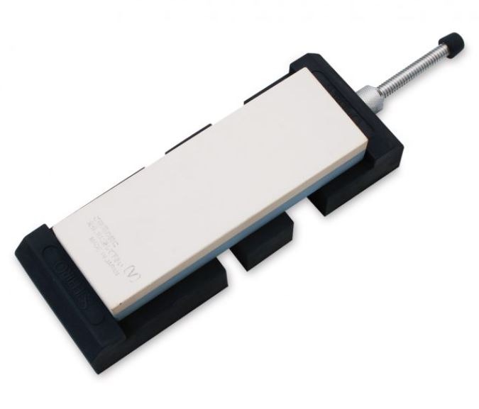 日本製 末廣 NO32 白鐵 螺旋式 防滑橡膠底座 磨刀架