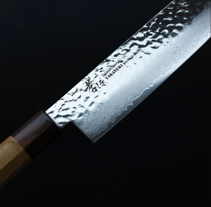 堺孝行 和菜切 160mm VG10鋼 33層鎚目大馬士革