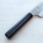 堺孝行 和牛刀 210mm VG10鋼 黑檀七彩柄 33層鎚目大馬士革