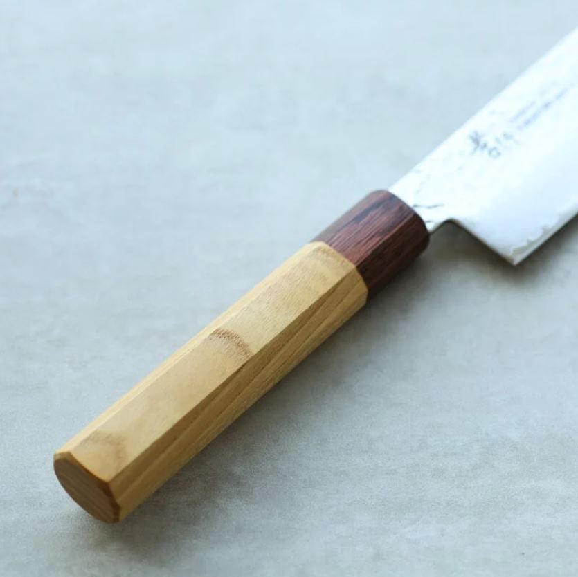 堺孝行 和菜切 160mm VG10鋼 33層鎚目大馬士革