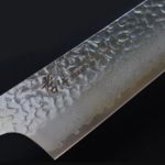 堺孝行 和牛刀 210mm VG10鋼 溜龜甲七彩柄 33層鎚目大馬士革