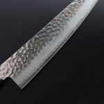 堺孝行 和牛刀 210mm VG10鋼 群青龜甲七彩柄 33層鎚目大馬士革