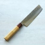 堺孝行 和菜切 160mm VG10鋼 33層鎚目大馬士革