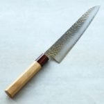 堺孝行 和牛刀 210mm VG10鋼 33層鎚目大馬士革