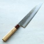 擷取 堺孝行 和牛刀 240mm VG10鋼 33層鎚目大馬士革