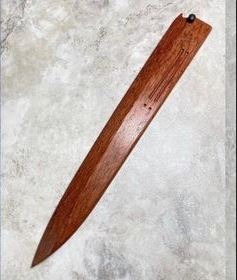 花梨木刀鞘 花梨木刀鞘 for 小林包丁 三德刀 170mm SG2粉末HSS鋼