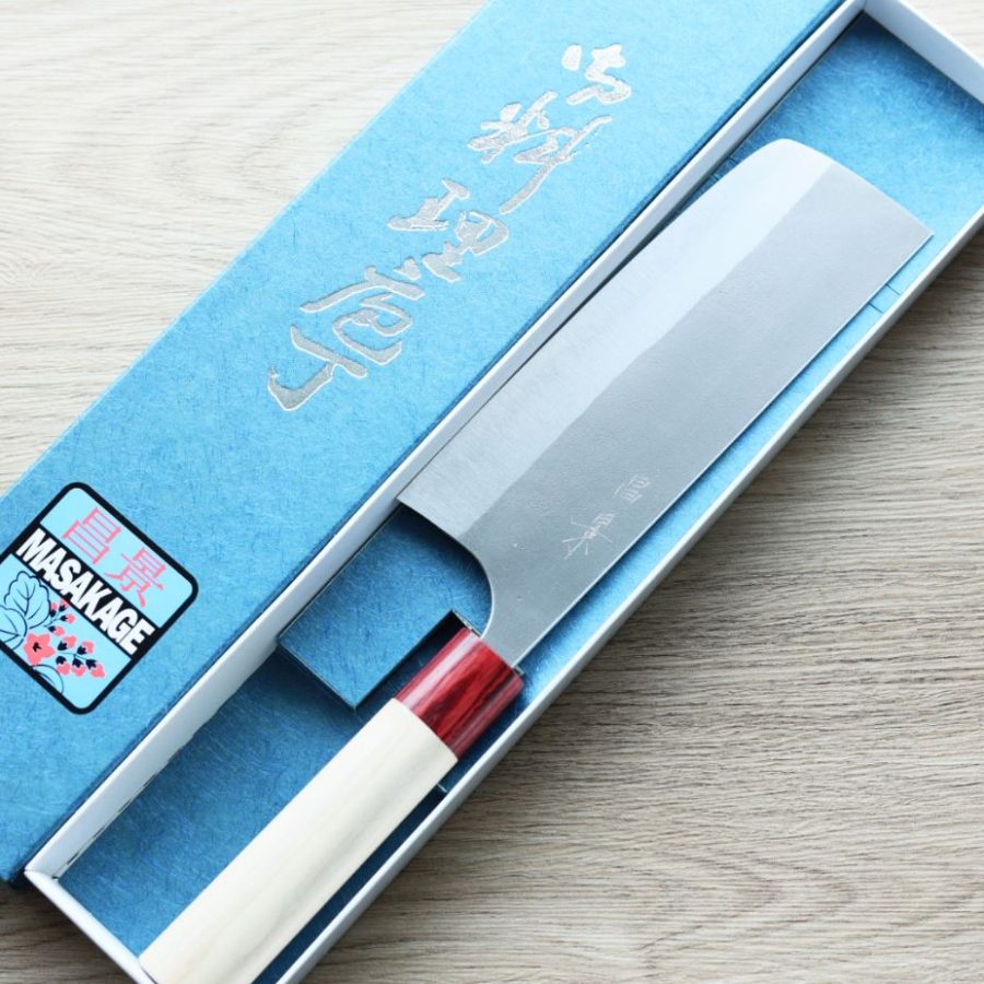 昌景 雪 菜切 165mm 白紙鋼