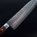 o 恆久 三德 180mm VG10鋼 墨流鎚目 洋柄