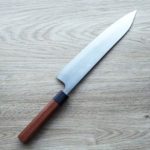 甲鉄 柴田崇行 牛刀 240mm 青紙超級鋼