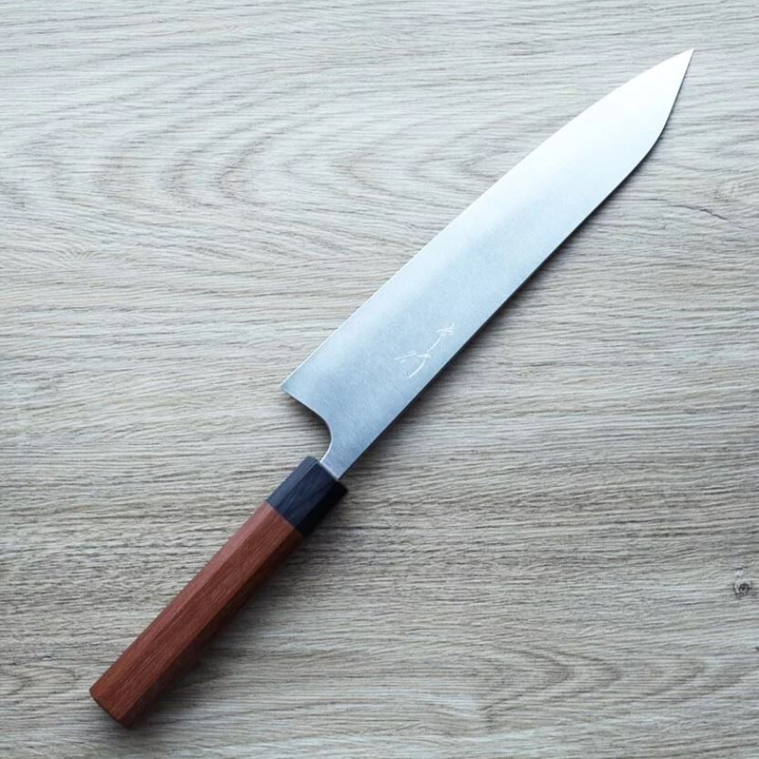 甲鉄 柴田崇行 牛刀 240mm 青紙超級鋼