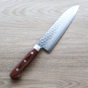 恆久 三德 180mm VG10鋼 墨流鎚目 洋柄