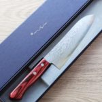 1 安立打刃物 三德刀 165mm VG10 大馬士革