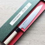 1 佑成 切付牛刀 240mm ZDP189粉末HSS鋼/窄版