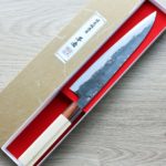 1 好光 牛刀 240mm 白紙鋼 黑打