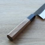 初心 蜃氣樓 牛刀 210mm 青紙超級鋼 積層梨地