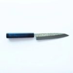 1 藍包丁 閃光藍天目 蔬果刀 150mm SG2鋼