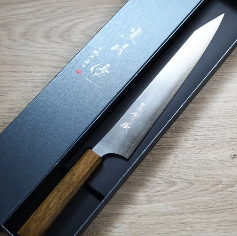 黑崎優 月光 筋引 270mm HAP40粉末HSS鋼