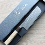 黑崎優 閃光 菜切 160mm SG2粉末HSS鋼 綠松石環柄