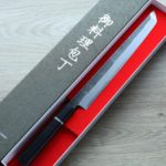 1 明神利器製作所 初心 柳刃 270mm 青二鋼