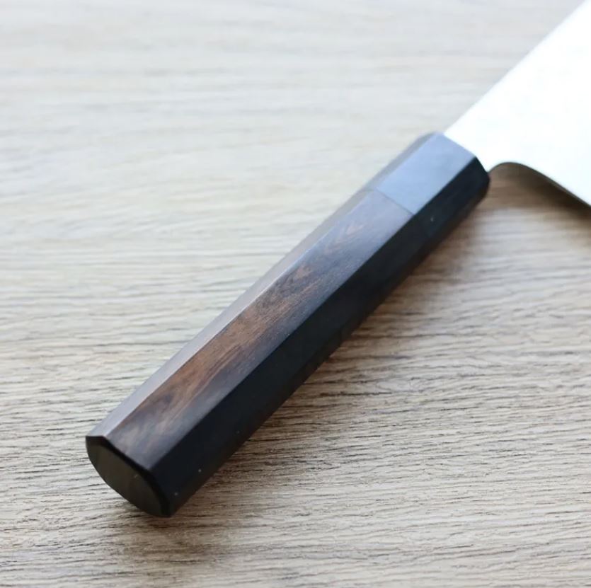 2 黑崎真 三德刀 165mm VG10鋼 大馬士革