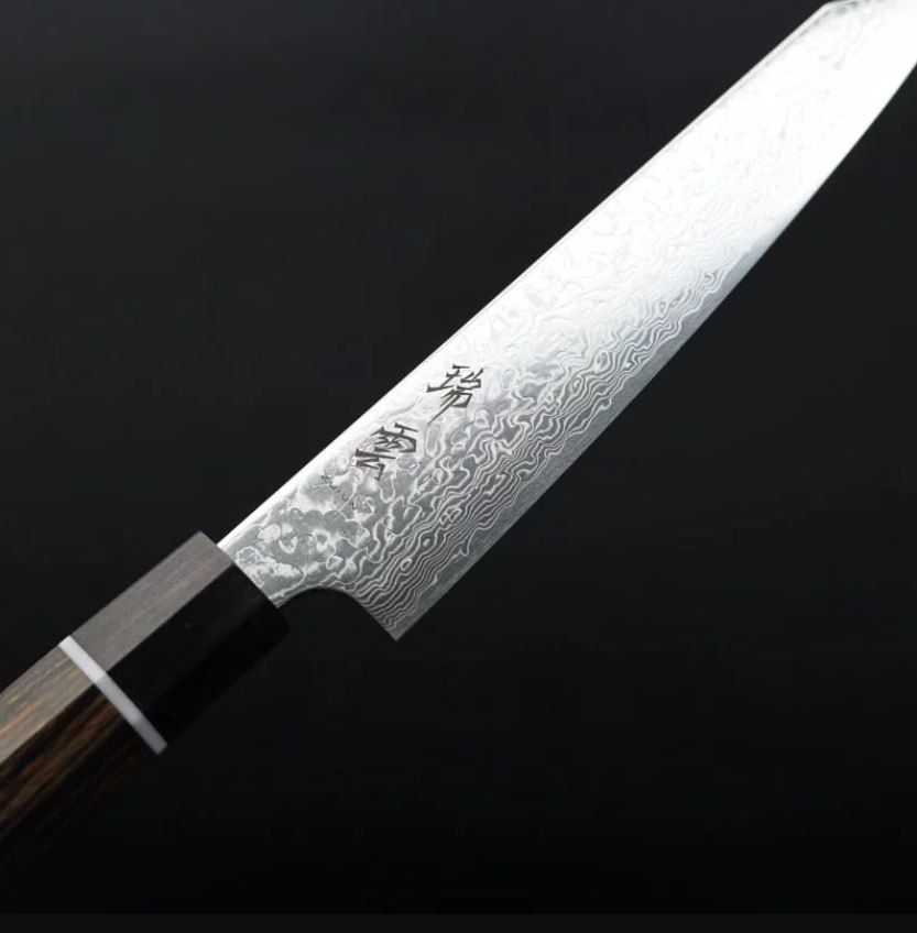 関兼次 瑞雲 蔬果刀 150mm SG2粉末綱/附刀鞘 大馬士革