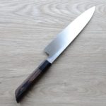 2 明神利器製作所 初心 單刃牛刀 210mm 白紙鋼