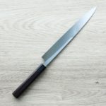 山脇刃物/鄉右馬允義弘 柳刃 270mm 上作 白紙鋼/附刀鞘