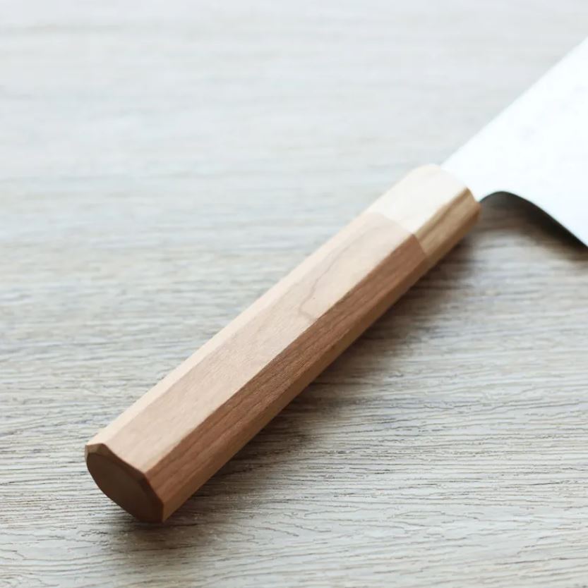 黑崎真 三德 165mm SG2粉末HSS鋼 櫻花鎚目