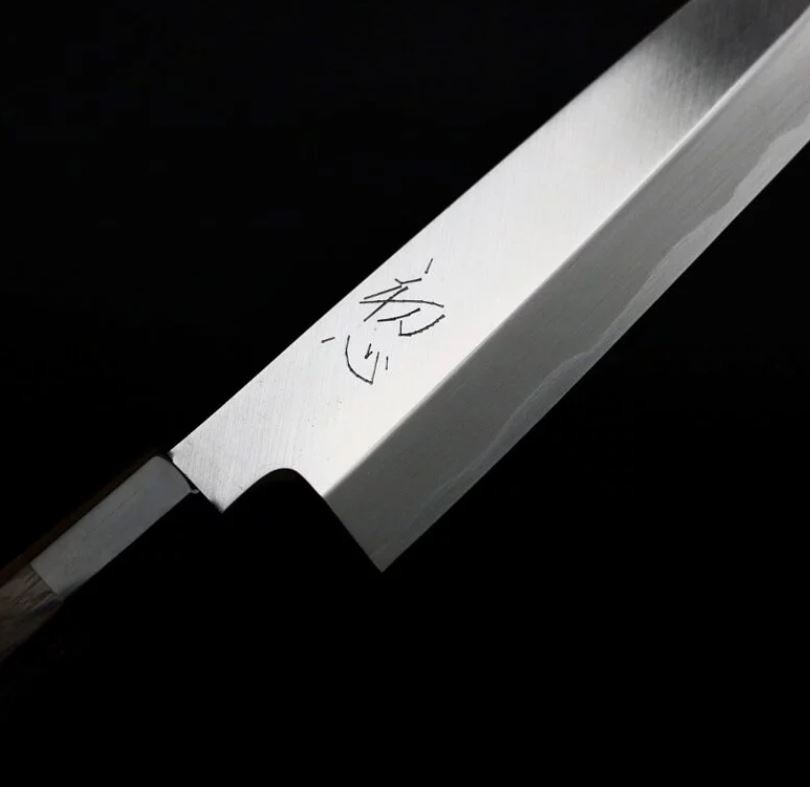 24 明神利器製作所 初心 單刃牛刀 210mm 白紙鋼