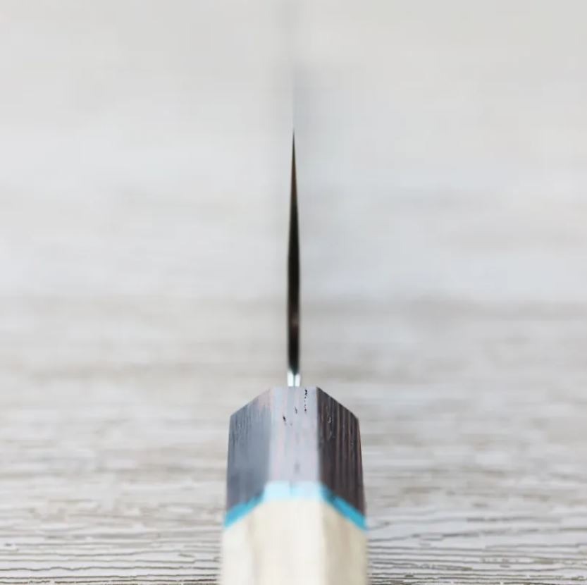 黑崎優 閃光 鋭 蔬果刀 130mm SG2粉末HSS鋼 綠松石環柄