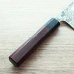 佐治武士 三德 180mm R2粉末HSS鋼 大馬士革