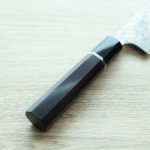 二唐刃物 切付牛刀 210mm SG2粉末HSS鋼 暗紋