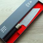 3 二唐刃物 菜切 165mm 青紙超級鋼 柳葉磨鎚目