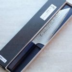 3 堺孝行 和劍型牛刀 190mm VG10鋼 群青珍珠七彩柄 33層鎚目大馬士革