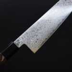 堺孝行 銀河 和牛刀 210mm ZA-18鋼 大馬士革