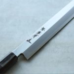 堺孝行 正夫柳刃 300mm 銀三鋼 黑檀柄