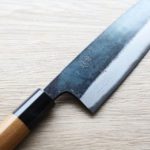 3 土佐打刃物 初心 牛刀 240mm 青紙鋼 黑打雲隱