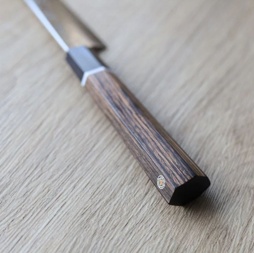 関兼次 瑞雲 牛刀 210mm SG2粉末綱/附刀鞘 大馬士革