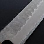 4 二唐刃物 文化 165mm 青紙超級鋼 柳葉磨鎚目