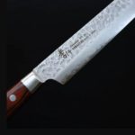 堺孝行 劍型柳刃 270mm VG10鋼 33層鎚目大馬士革 洋柄