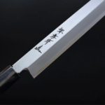 堺孝行 正夫柳刃 300mm 銀三鋼 黑檀柄