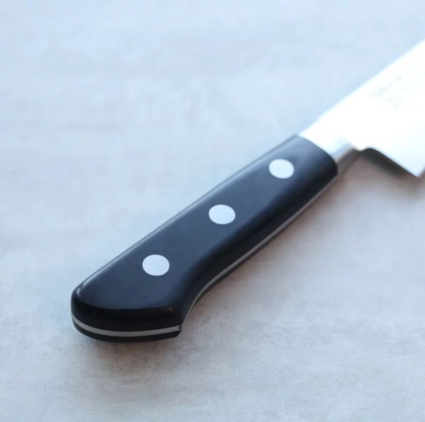 4 関龍作 骨刻刀 150mm AUS8鋼 洋柄