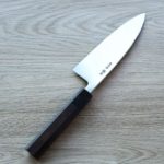 4 中川打刃物 初心 出刃 165mm 銀三鋼