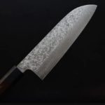 5 黑崎真 三德刀 165mm VG10鋼 大馬士革