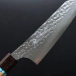 5 黑崎優 閃光 文化刀 165mm SG2粉末HSS鋼 綠松石環柄