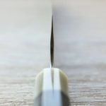 5 二唐刃物 牛刀 210mm SG2粉末HSS鋼 磨鎚目